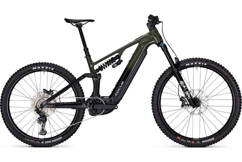 Bicicleta Focus Sam² 6.8 2025 - 800Wh - Verde - S - Desde 155 hasta 170 cm