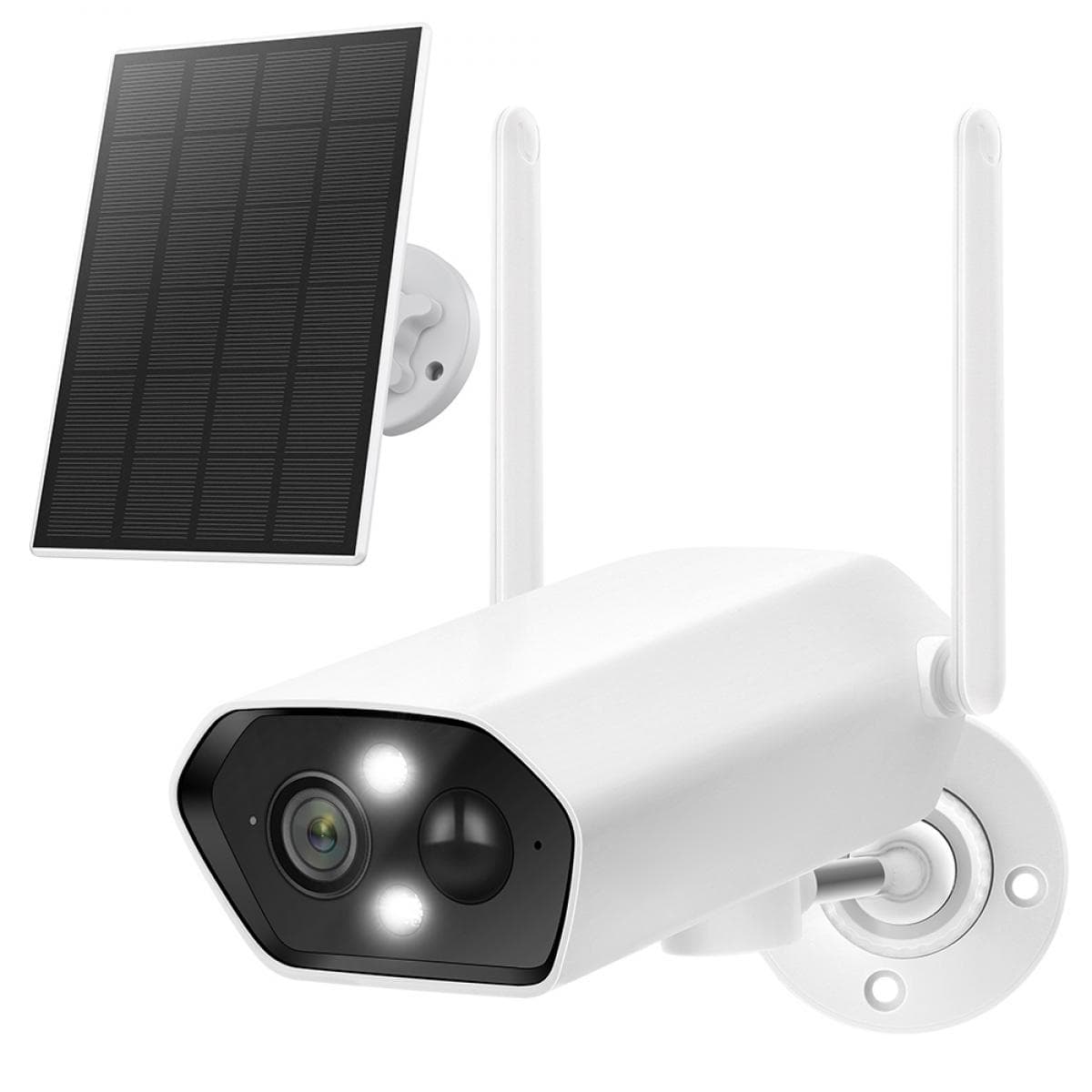 K&F WIFI solar security camera outdoor camera 2K Ultra HD picture Audible alarm IP66