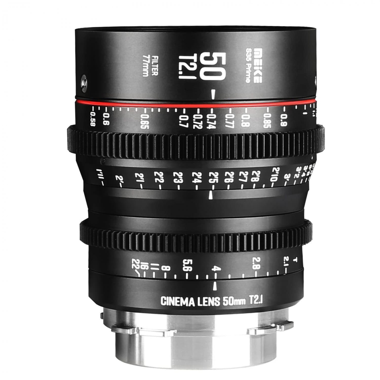 Meike 50mm T2.1 S35 Prime Cine Lens PL