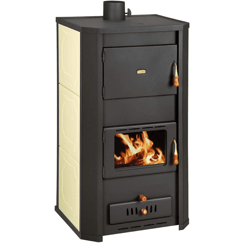 Poêle à bois Prity WD W29, chauffe-eau, 29 + 8 kW