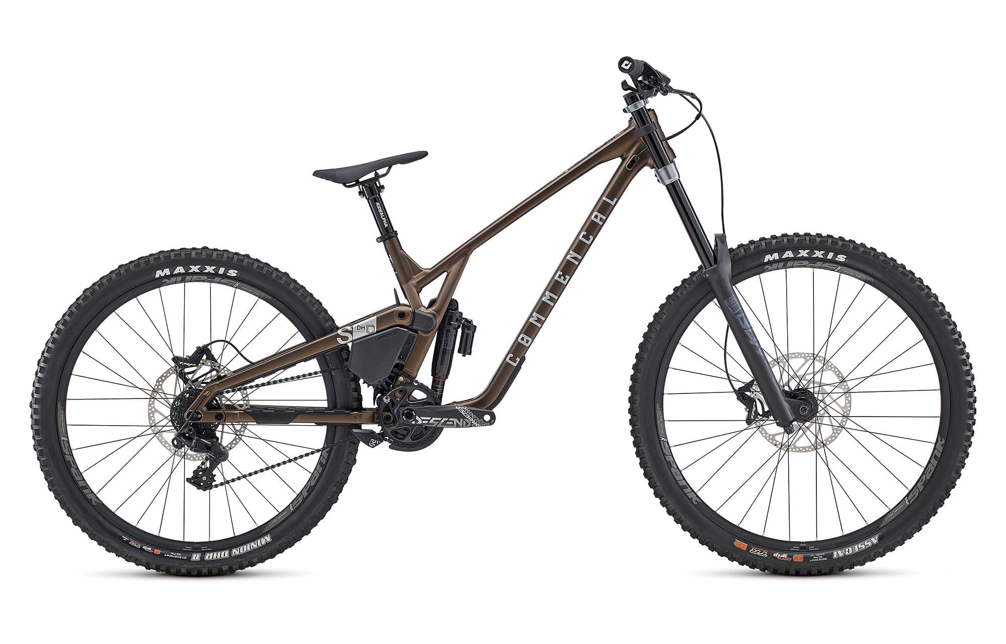 COMMENCAL SUPREME DH V5 RIDE FROZEN BROWN - L