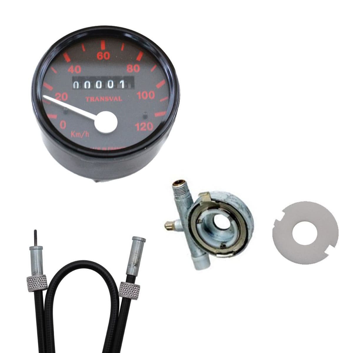 Transval - Compteur Cyclo Peugeot Rcx Spx - 120km/h Transval