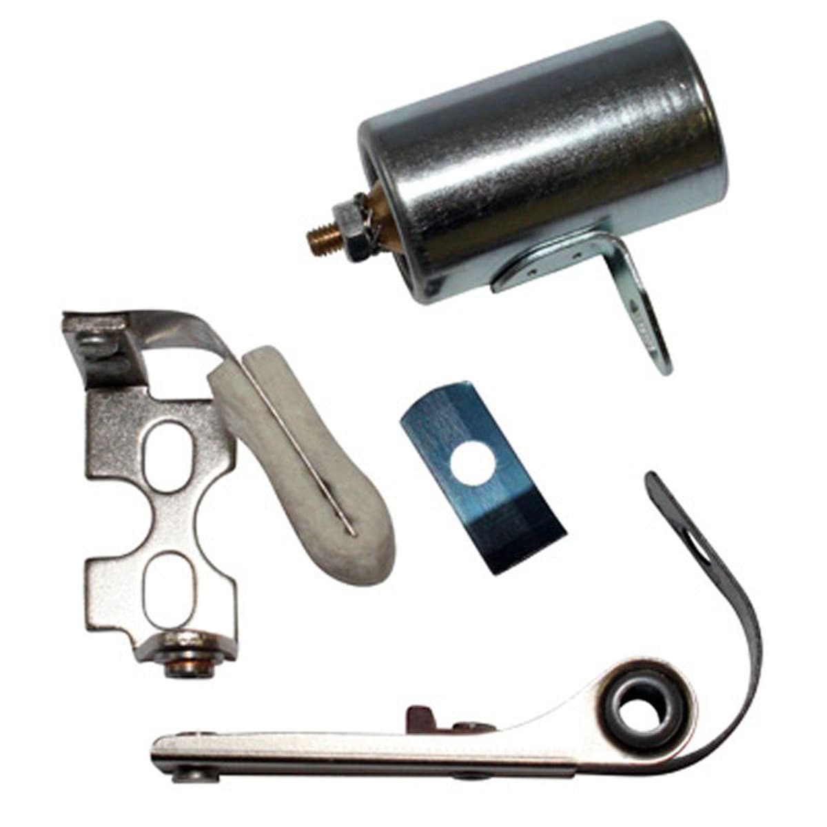 Adaptable - Ensemble Rupteur + Condensateur Allumage Solex 1700 / 2200 / 3300 / 3800 / 5000