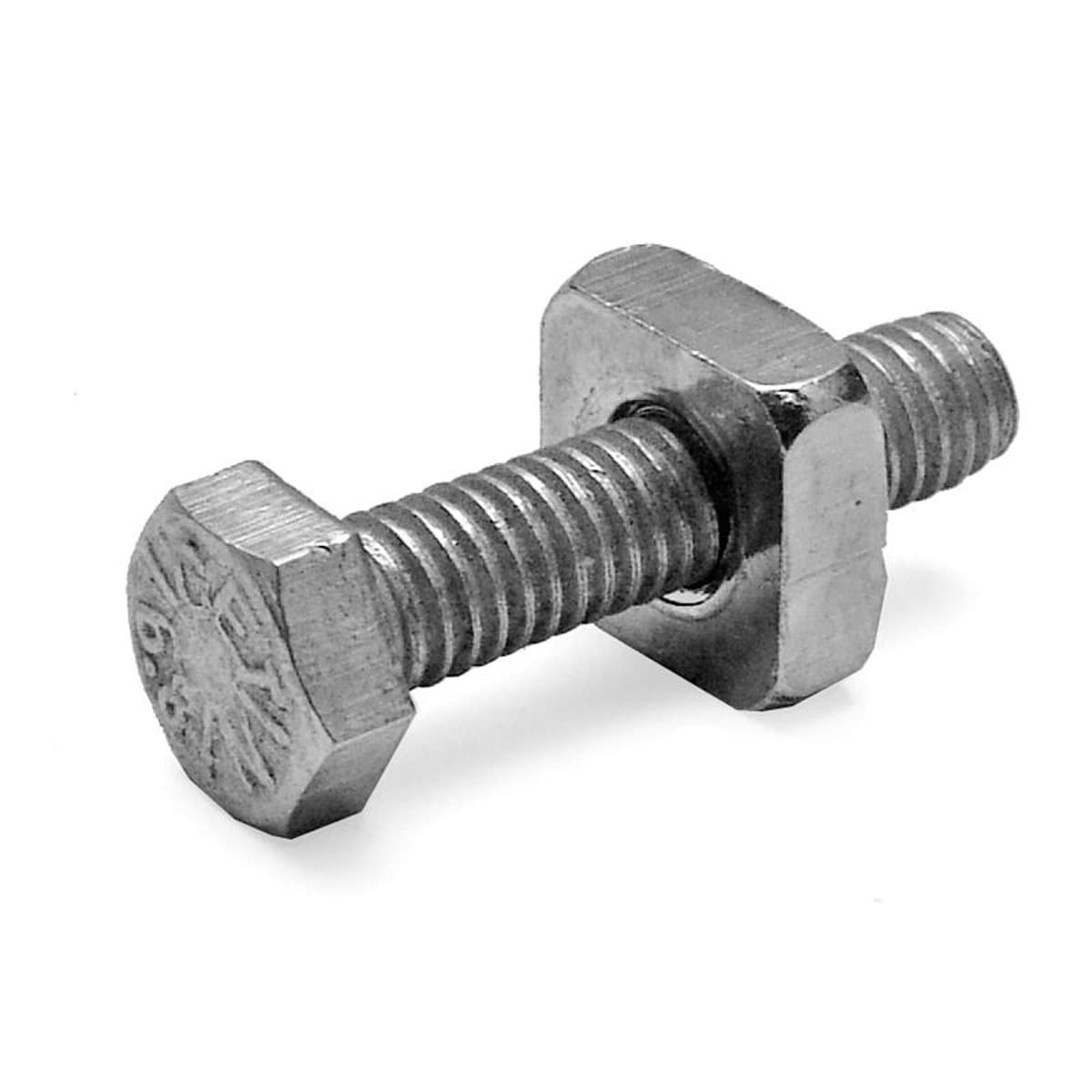 Tnt - Vis + Ecrou Carré De Fixation Pot Peugeot 103 Spx Rcx