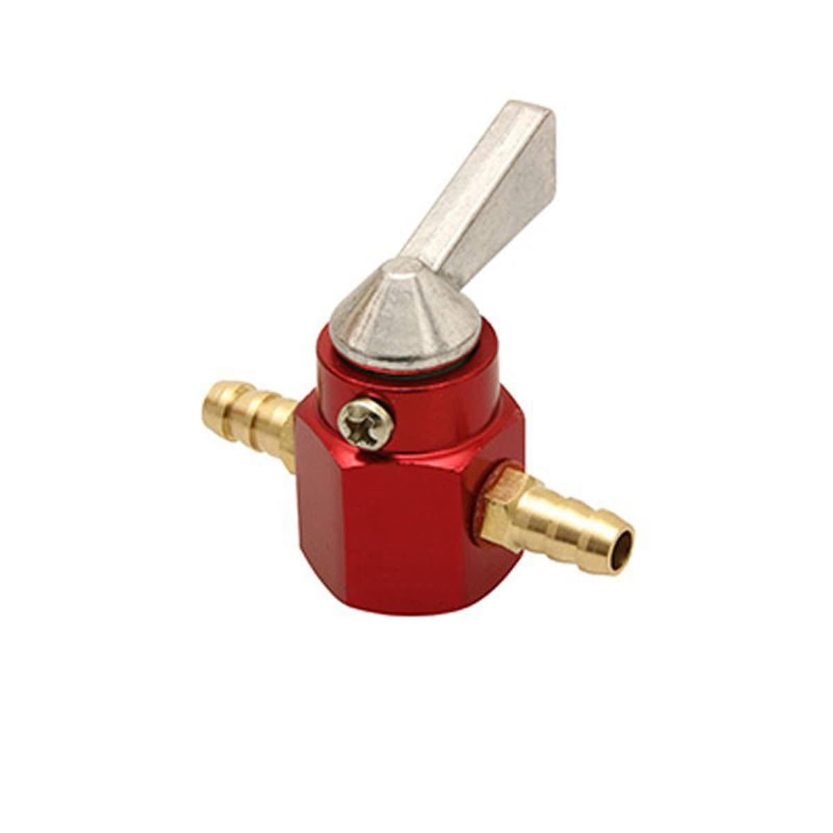 Adaptable - Robinet Essence Universel Sur Durite - Rouge Pour Durite 6mm