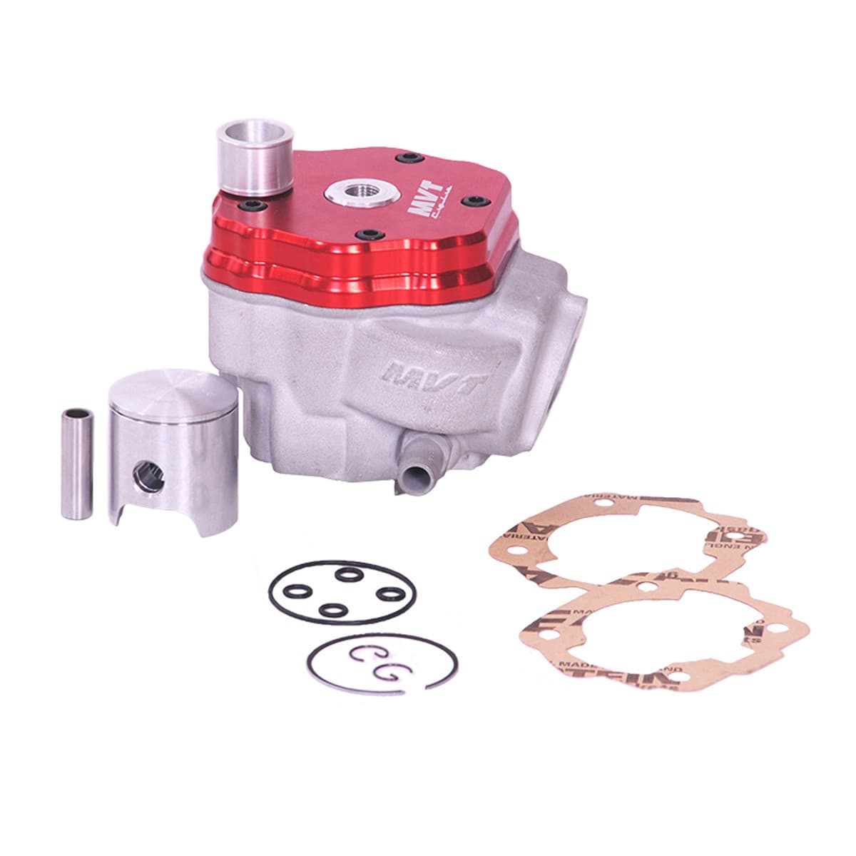 Mvt - Kit Cylindre 80cc Mvt Sc Service Course Alu Derbi Euro 2 47.6mm Course 44.8mm