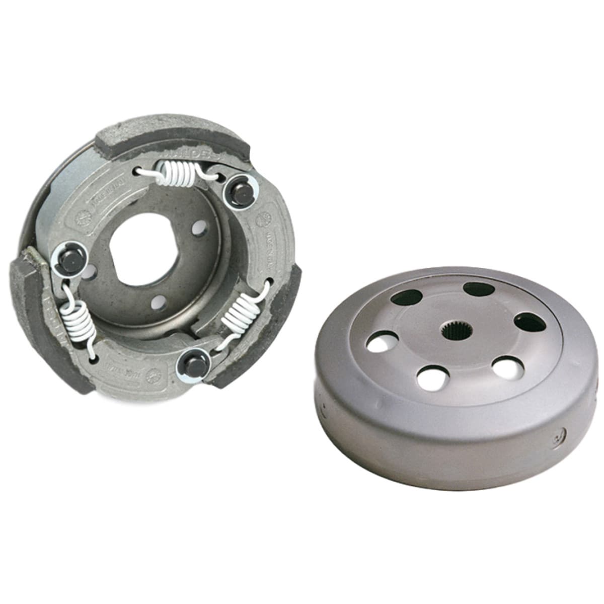 Malossi - Embrayage + Cloche Peugeot Piaggio - Malossi Fly System 107mm