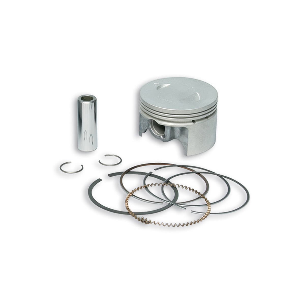 Malossi - Piston 52mm Peugeot Kymco Sym 139qm Gy6 4t - Malossi Alu Axe 13mm 85cc