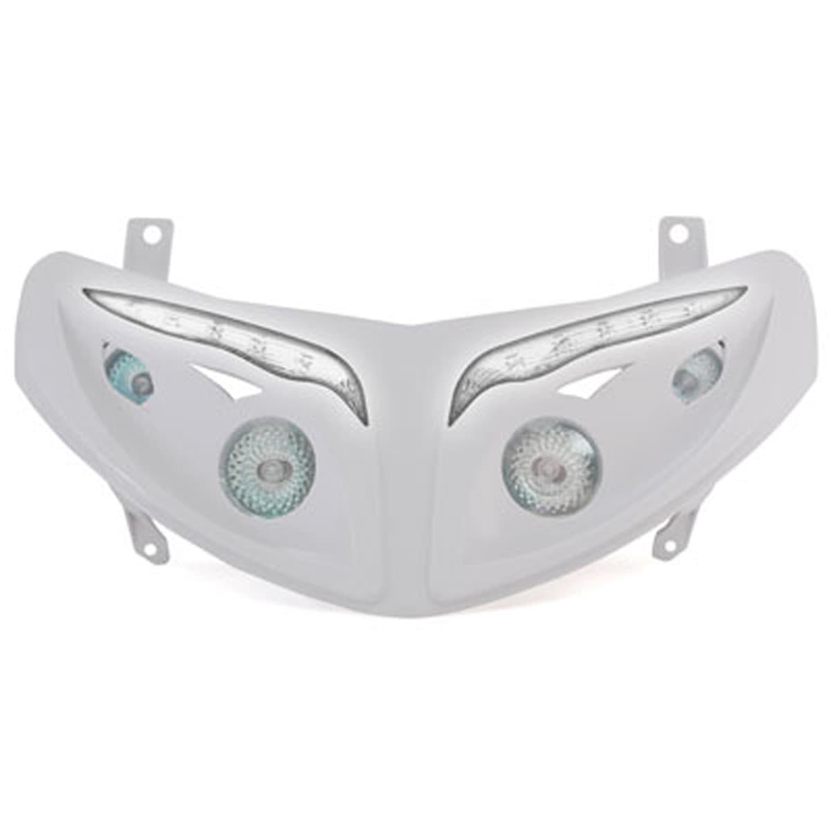 Replay - Double Optique Peugeot Speedfight 2 - Rr8 Blanc Leds Blanches