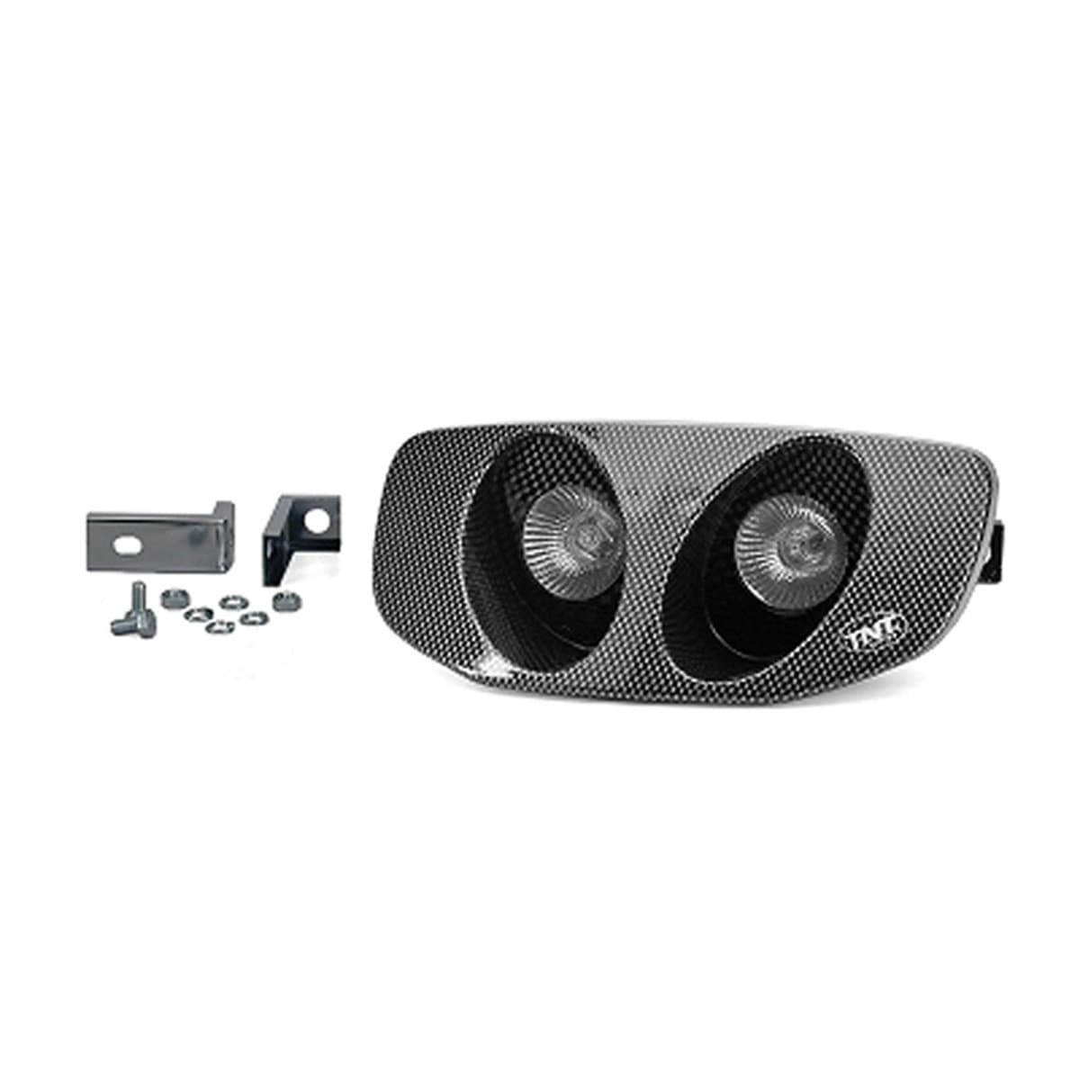Tnt - Double Optique Piaggio Typhoon - Tnt Look Carbone