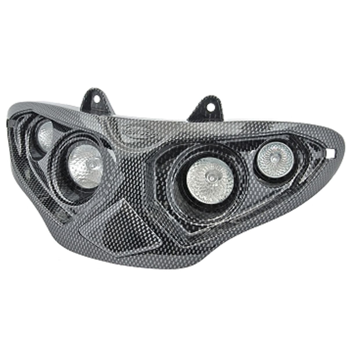 Adaptable - Double Optique Gilera Runner Avant 2006 - Look Carbone