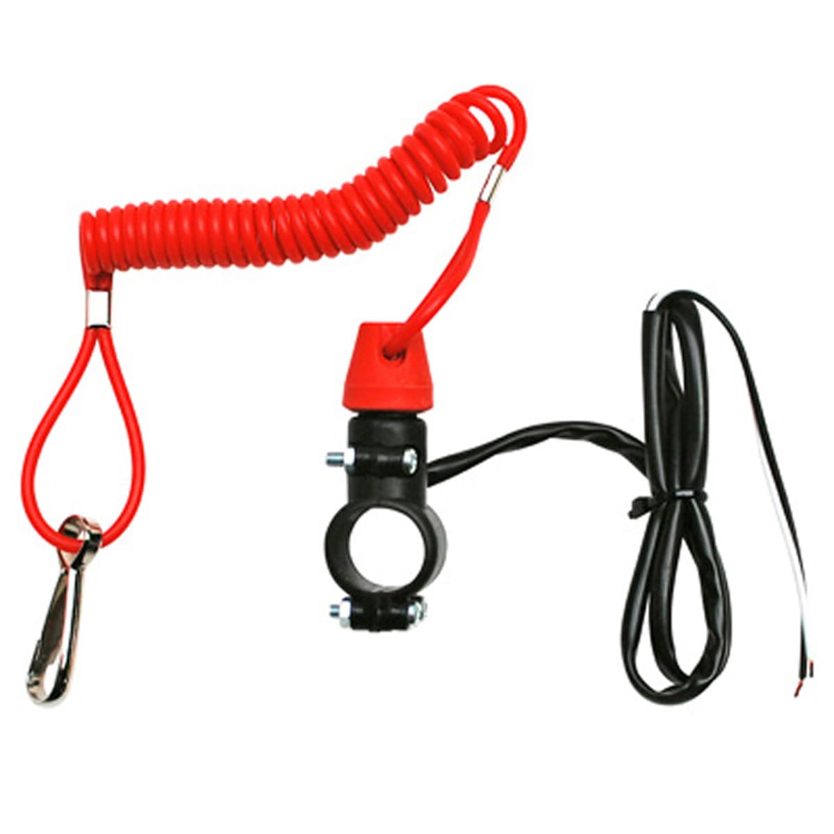 Adaptable - Coupe-circuit Universel Fixation Sur Guidon Normalement Ouvert