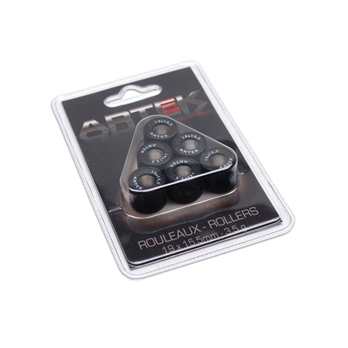 Artek - Galets Variateur 19 X 15.5mm - 3gr À 9gr Artek K1 3.00