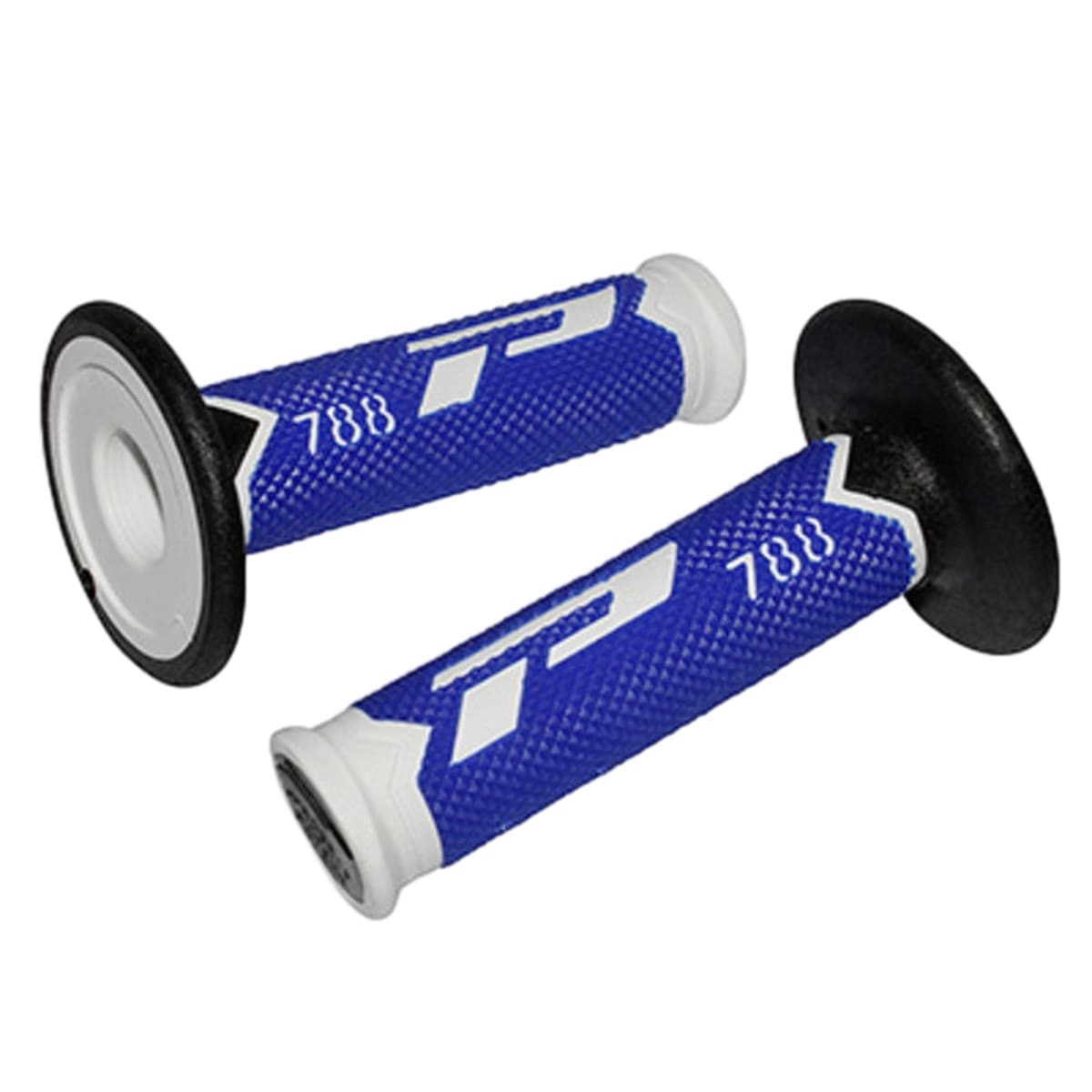 Progrip - Poignées De Guidon - Progrip 788 Off Road Blanc / Noir / Bleu