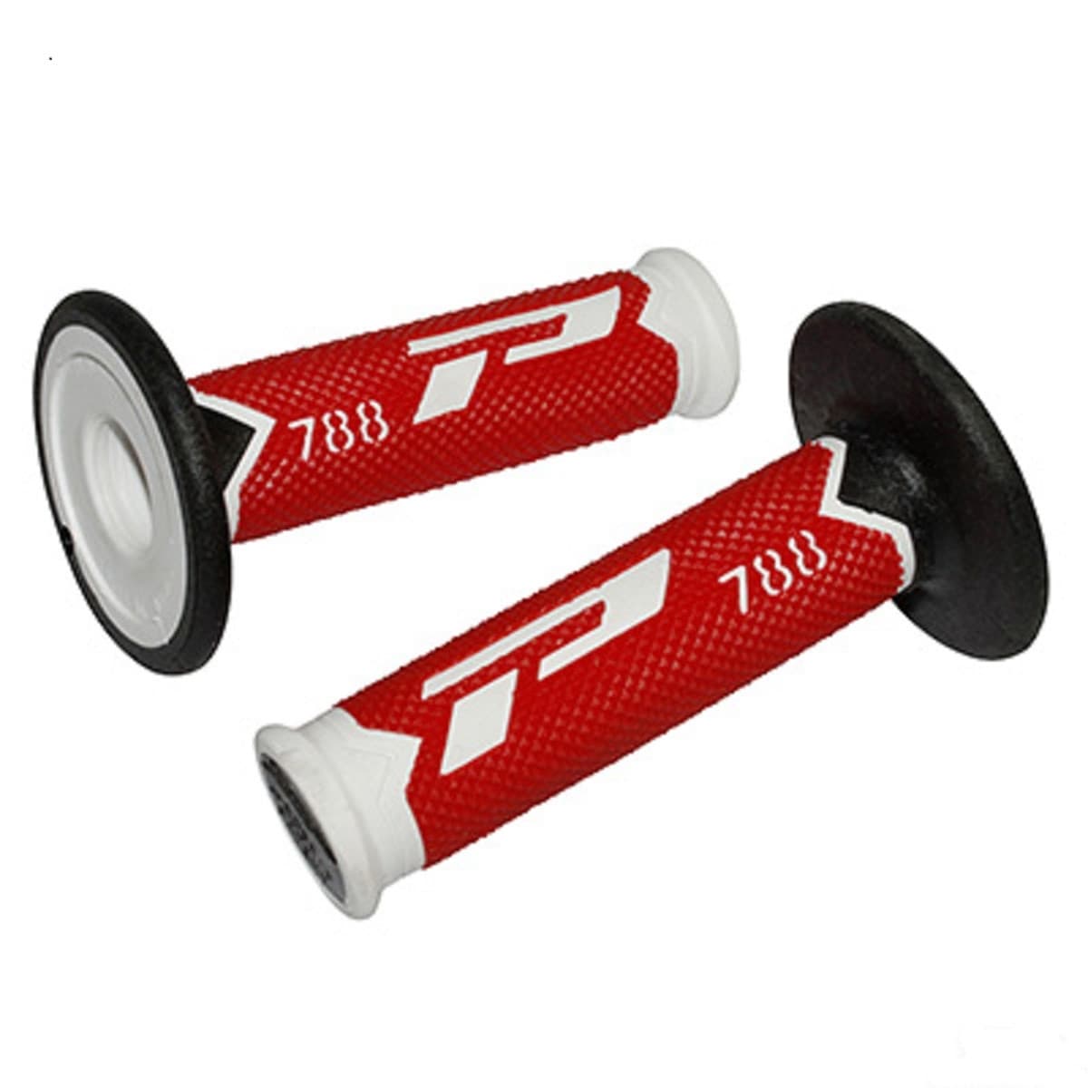 Progrip - Poignées De Guidon - Progrip 788 Off Road Blanc / Noir / Rouge