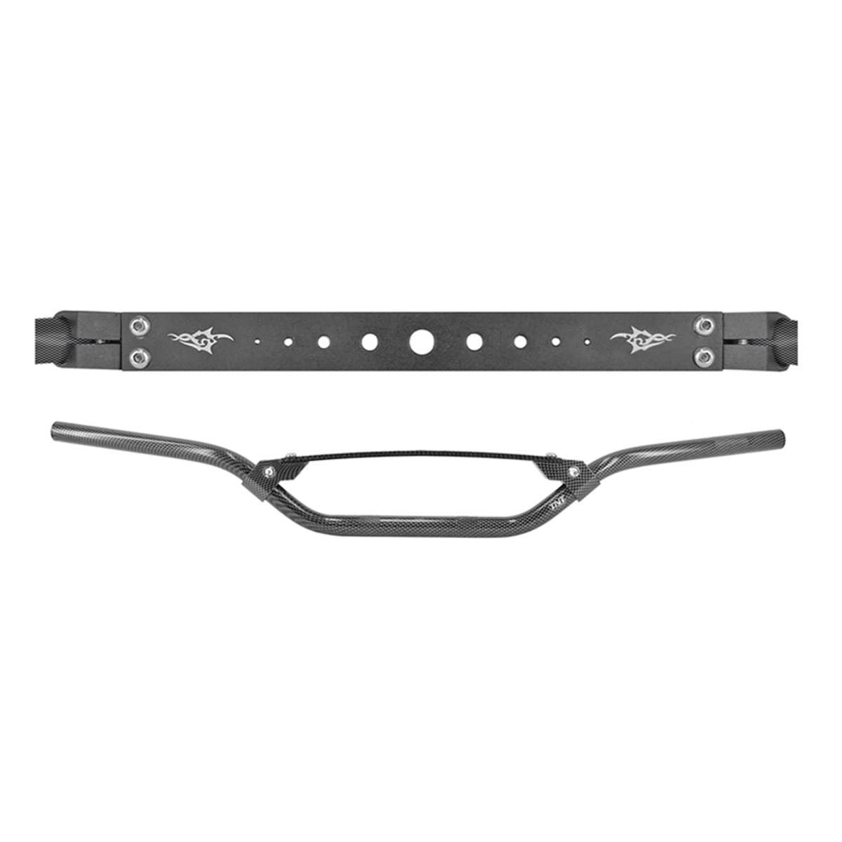 Tnt - Guidon Cross 22mm - Highway Alu Look Carbone