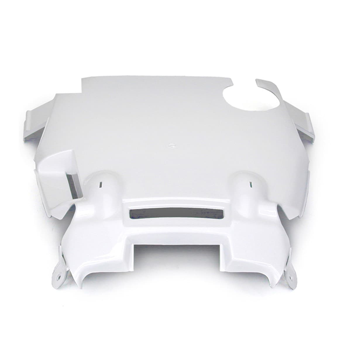 Adaptable - Passage De Roue Mbk Nitro Yamaha Aerox Avant 2013 - Blanc Brillant