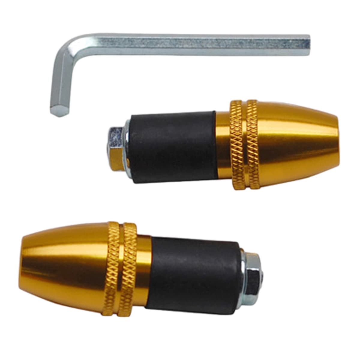 Adaptable - Embout De Guidon - Conique 17mm Or