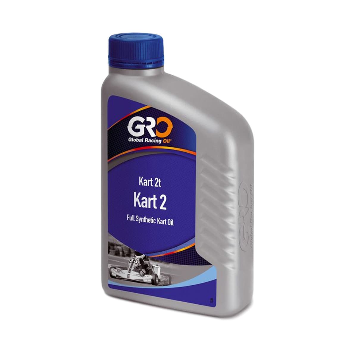 Global Racing Oil - Huile Moteur 2t Kart - Global Racing Oil 100% Synthèse 1l Pré-mix