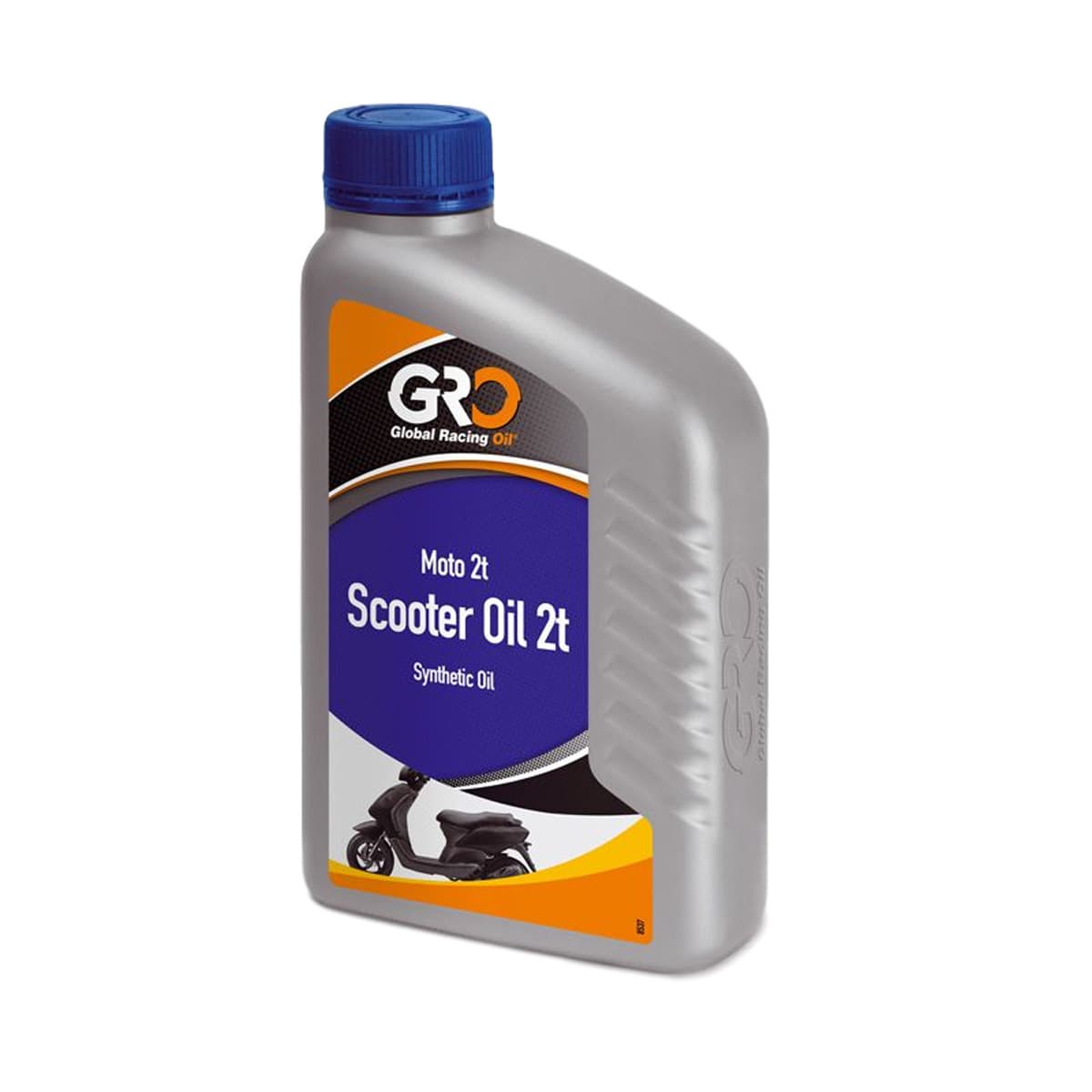 Global Racing Oil - Huile Moteur 2t - Global Racing Oil Scooter Semi Synthèse 1l Graissage Séparé