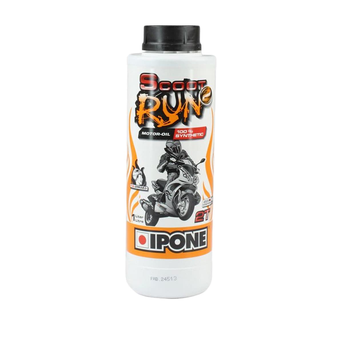 Ipone - Huile Moteur 2t - Ipone Scoot Run-2 100% Synthèse 1l Graissage Séparé