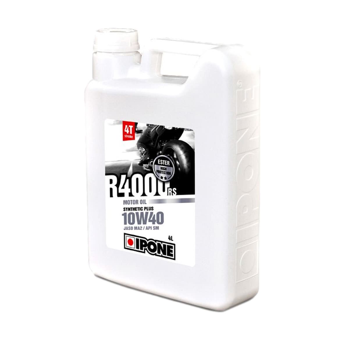 Ipone - Huile R4000 Rs 4t 10 W 40 - Ipone Bidon 4 Litres