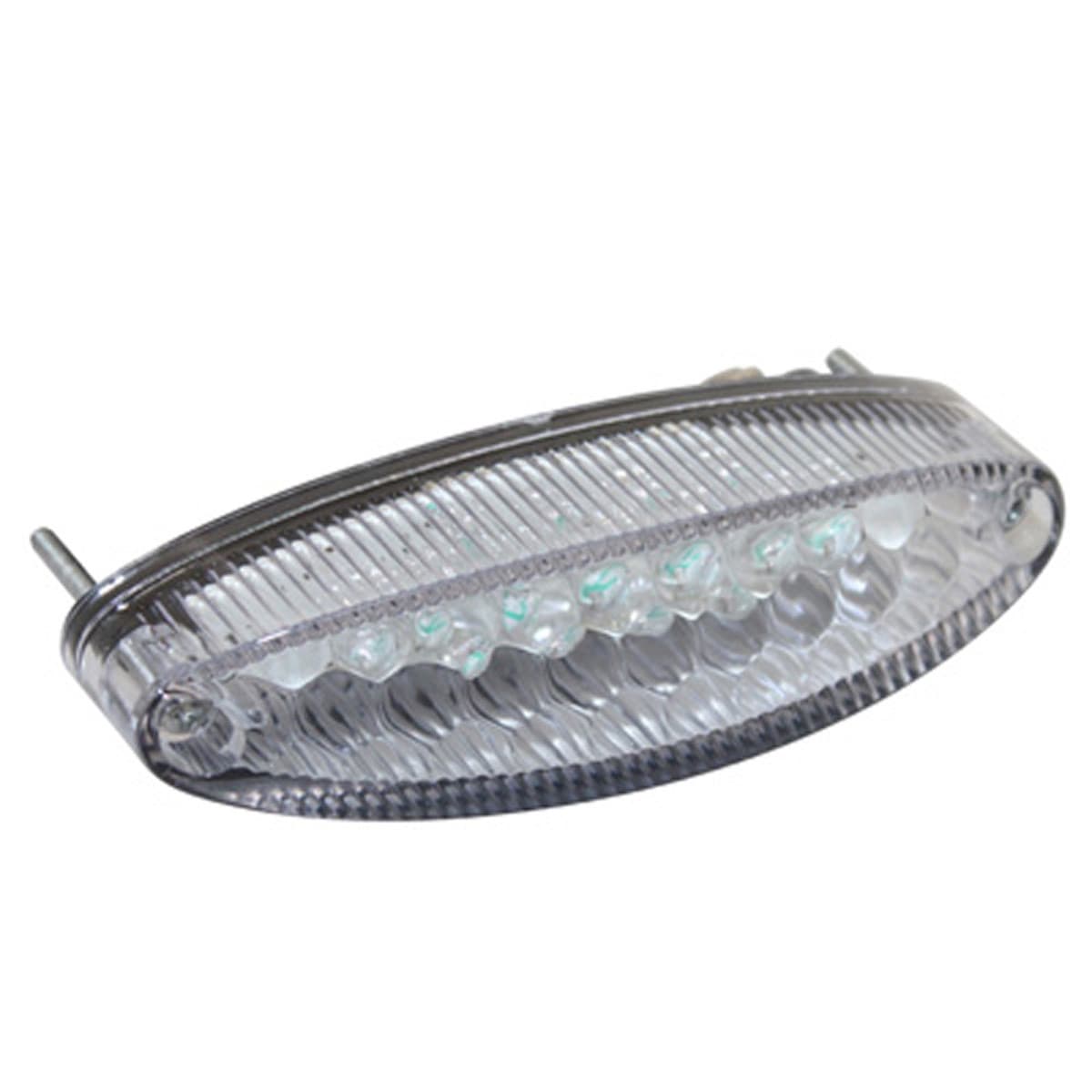 Adaptable - Feu Arrière Universel 15 Leds Transparent