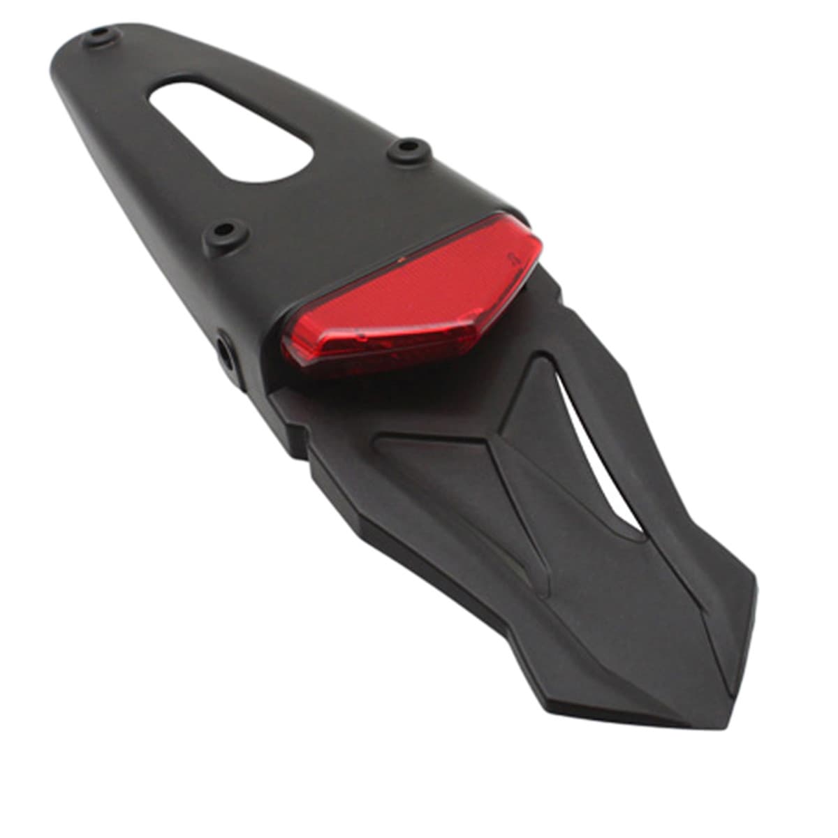Replay - Support De Plaque / Bavette Avec Feu Arrière À Leds Rouge - Replay Wing