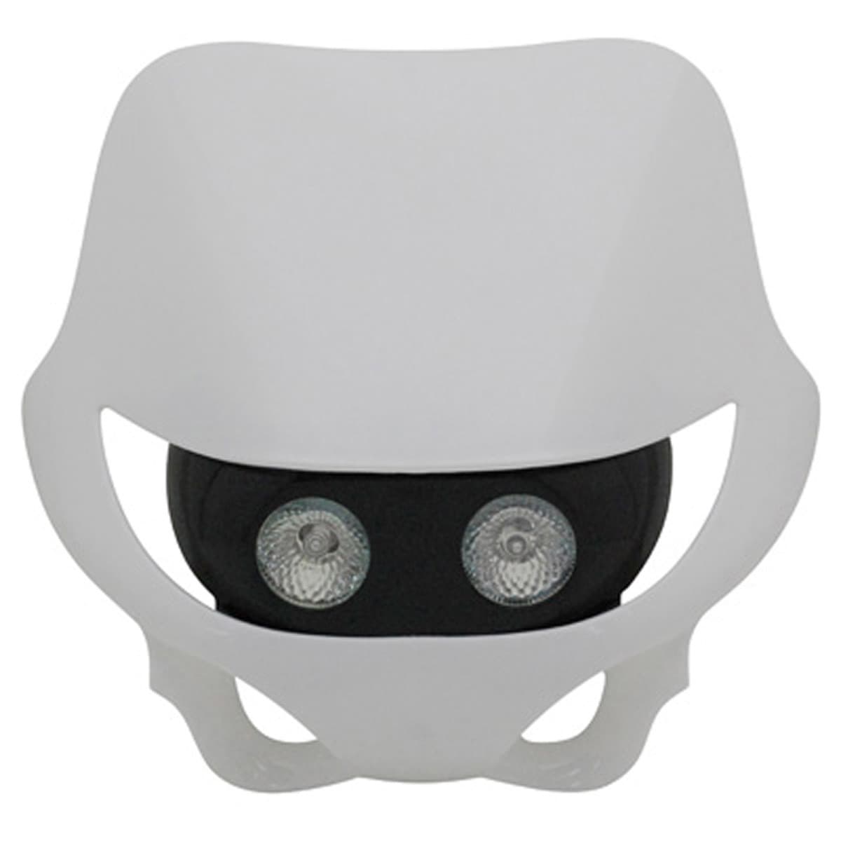 Adaptable - Tête De Fourche / Plaque Phare - Enduro 2x20w Blanc