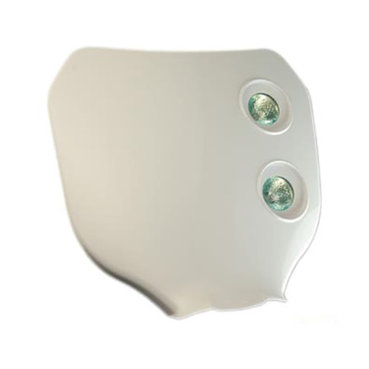 Adaptable - Tête De Fourche / Plaque Phare / Porte Numéro - Enduro Bi Halogène 2x20w 2x20w Blanc