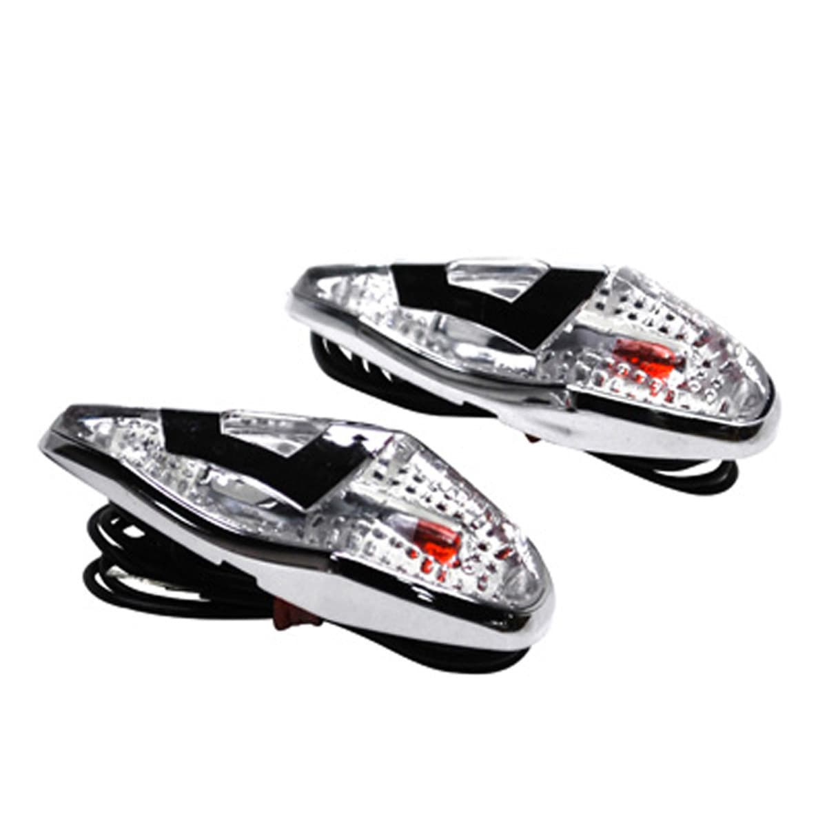 Adaptable - Goutte D'eau Wing Transparent / Chrome