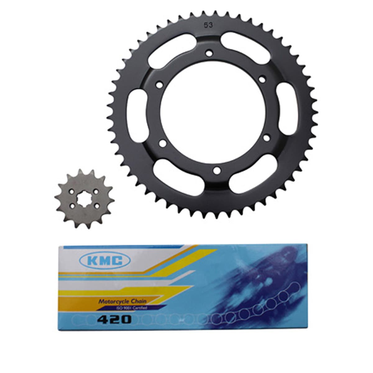 P2r - Kit Chaîne Derbi Gpr 1997 À 2003 - 14 X 53 420 / 108mm Kmc