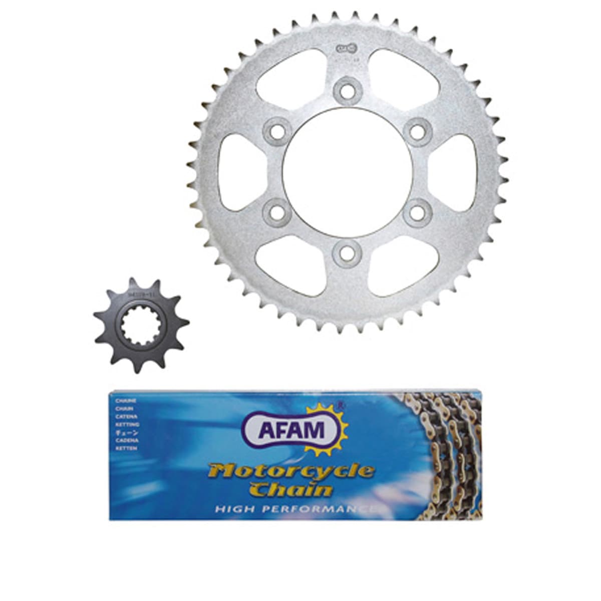 Afam - Kit Chaîne Rieju Spike 2003 À 2004 - 11 X 48 420 Afam
