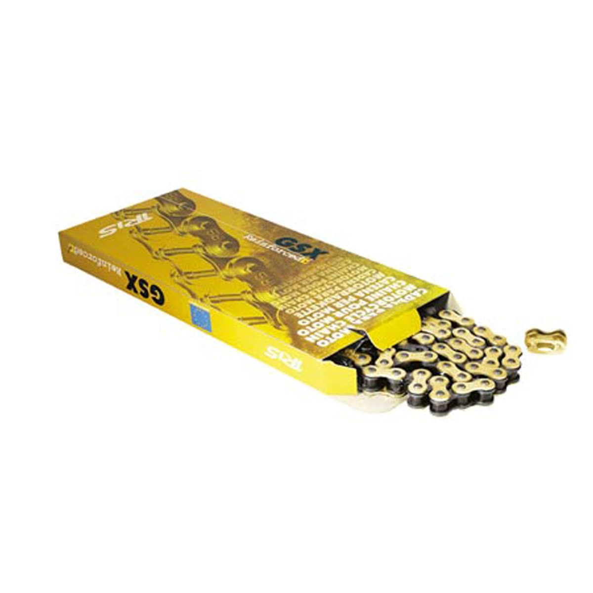 Iris - Chaîne 428 - 134 Maillons - Iris Gsx Renforcé Or