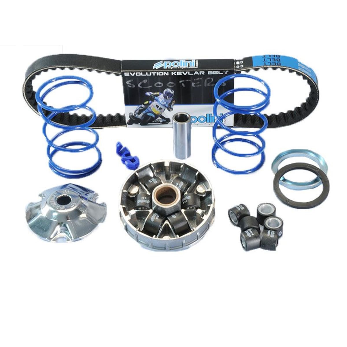 Polini - Variateur Piaggio Nrg Typhoon - Polini Hi-speed Avec Courroie Galets 19mm