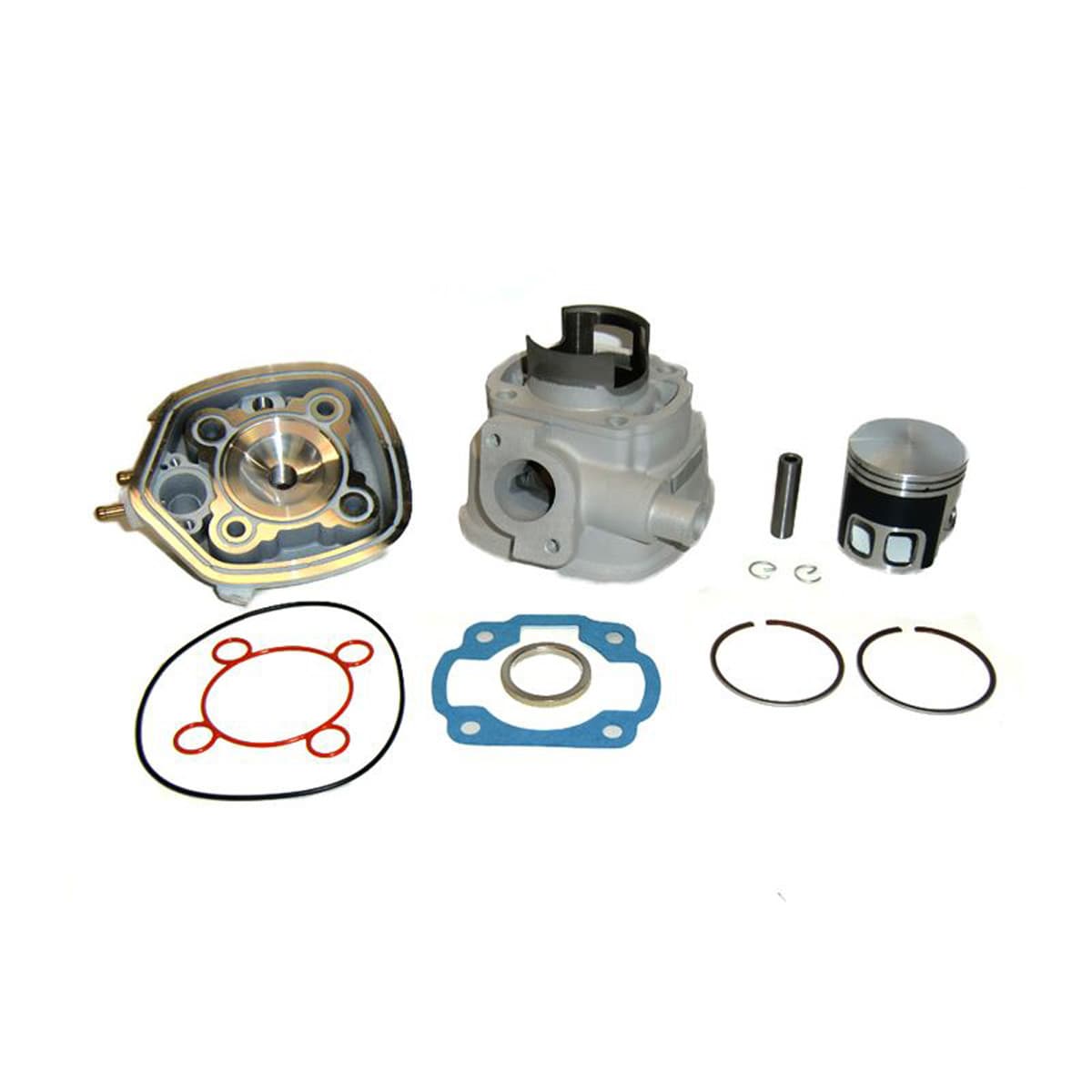 Barikit - Kit Cylindre 70cc Mbk Nitro Yamaha Aerox - Barikit 7t Alu 48mm Axe 10mm