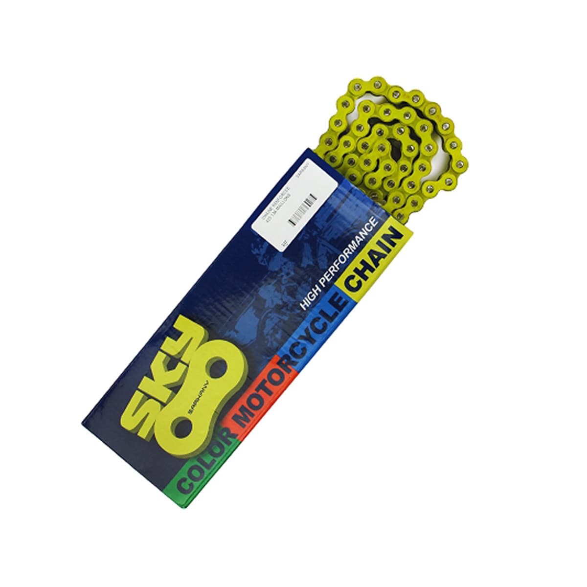 Sarkany - Chaîne 420 - 134 Maillons - Sarkany Renforcé Jaune