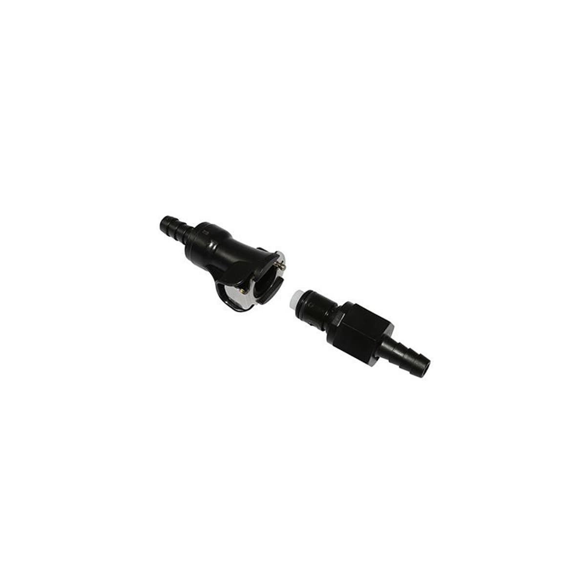 Adaptable - Raccord Rapide De Durite Essence - 6mm Noir