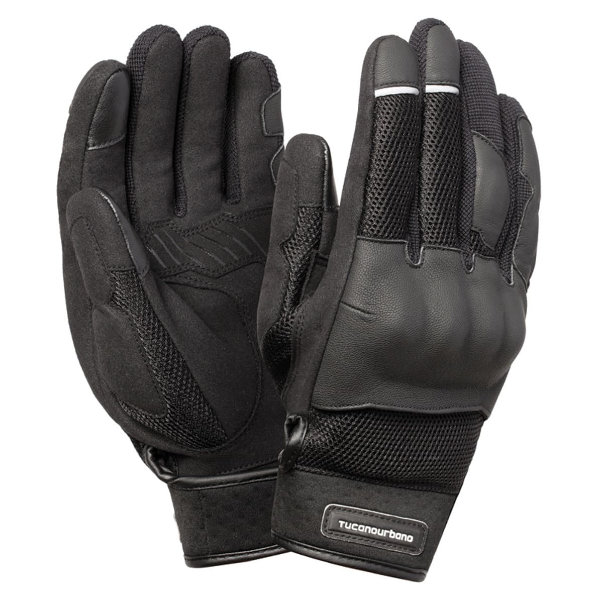 Tucano Urbano - Gants Moto - Tucano Mrk Pro Printemps / Été - Noir S