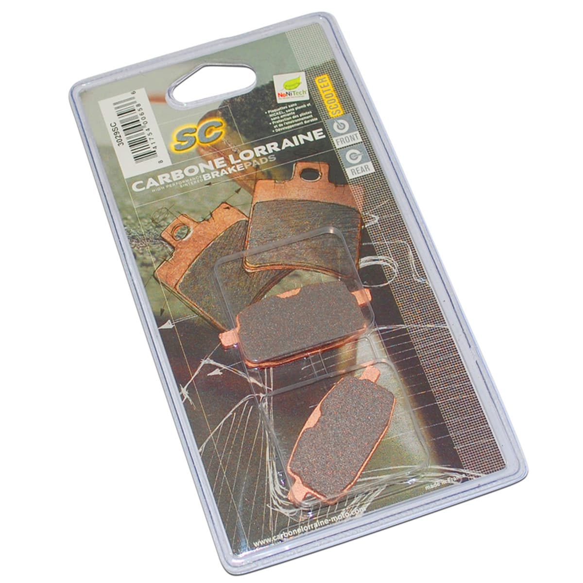 Cl Brakes - Plaquettes De Frein Italjet Peugeot V-clic Pgo Big Max - Cl Brakes 3029 Sc