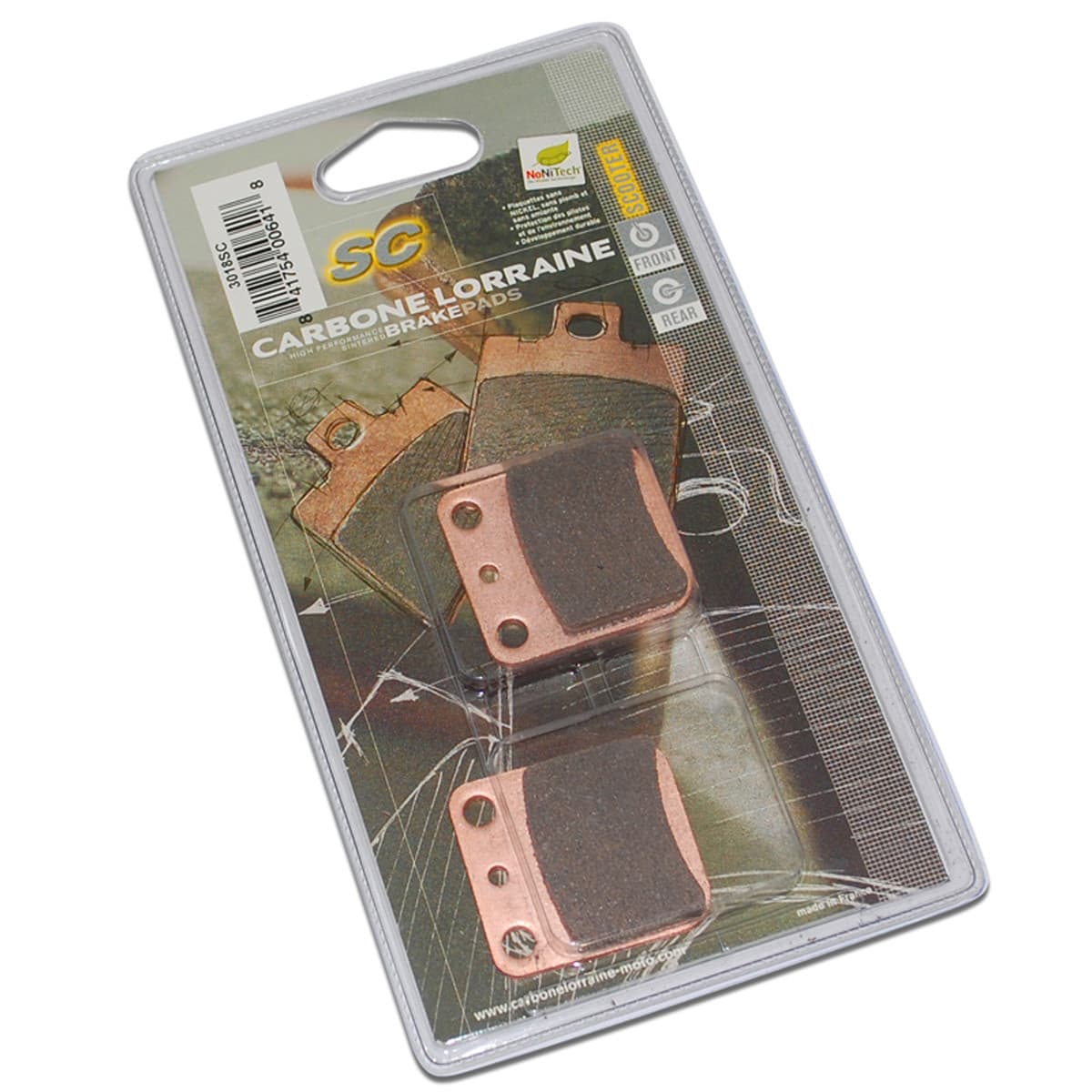 Cl Brakes - Plaquettes De Frein Daelim Peugeot - Cl Brakes 3018 Sc