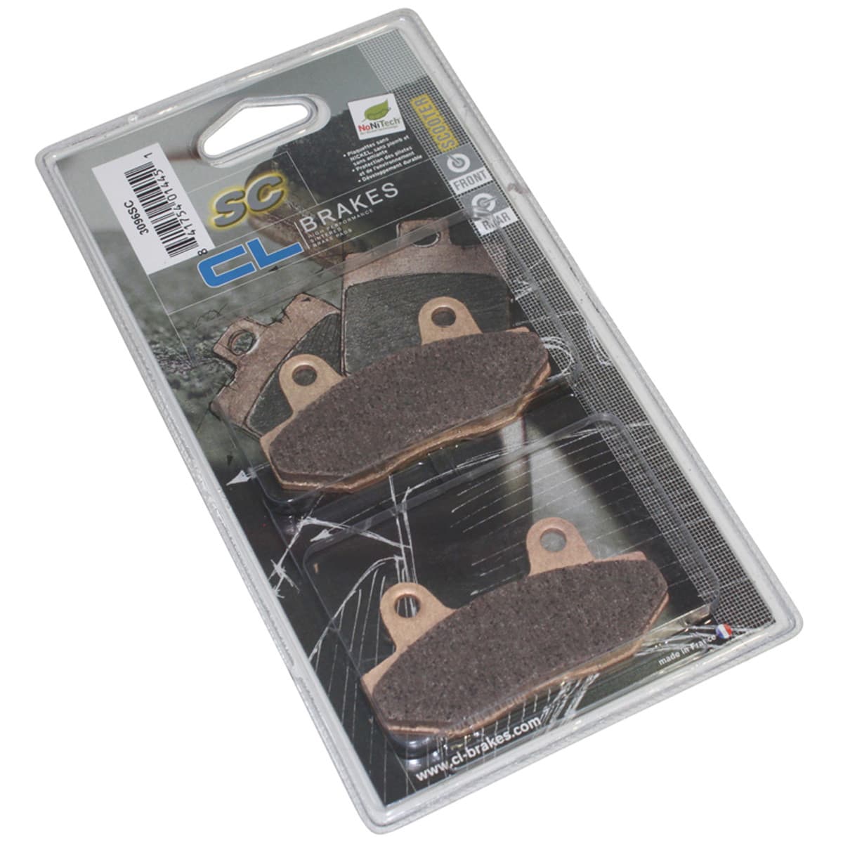 Cl Brakes - Plaquettes De Frein Jonway Keeway Peugeot - Cl Brakes 3096 Sc