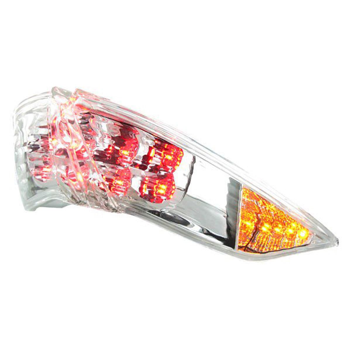 Str8 - Feu Arrière Led Str8 Peugeot Jet Force Transparent (clignotants Intégrés)