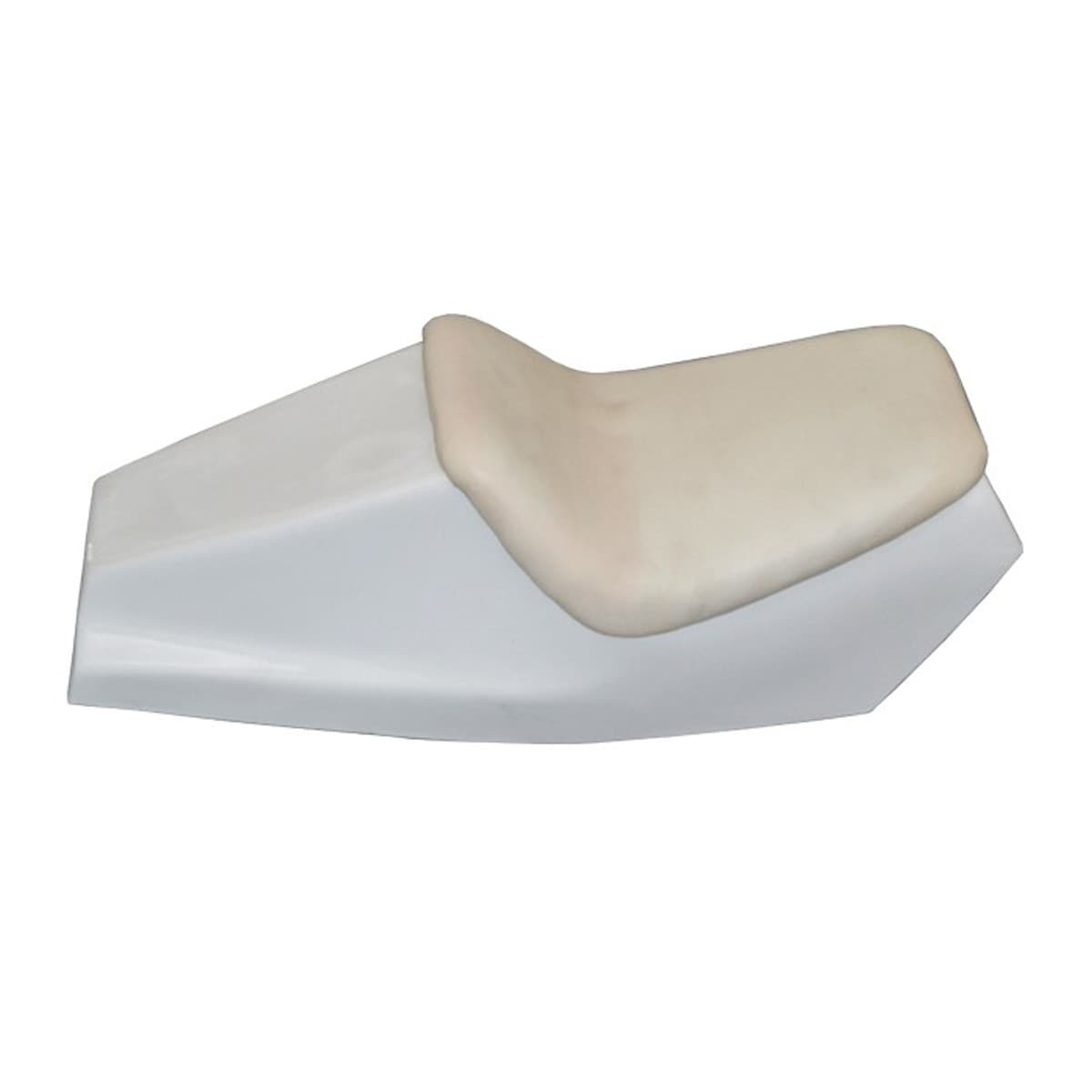Adaptable - Selle Racing Polyester - Blanc