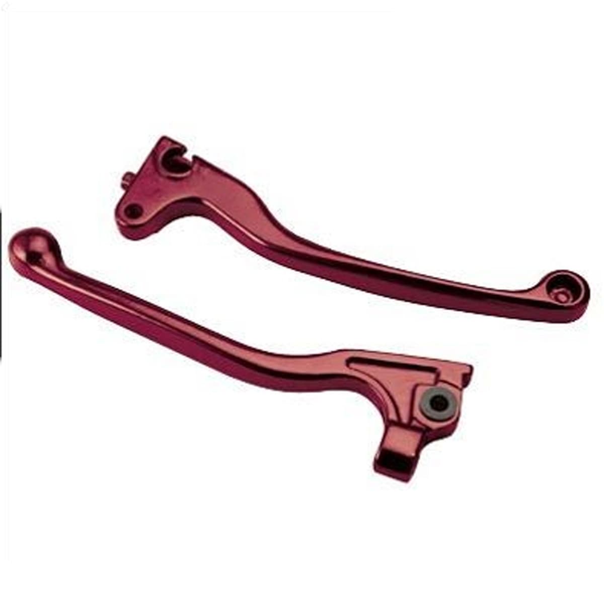 Tun'r - Levier Frein Avant + Arrière Peugeot Speedfight Trekker (ajp) - Tun'r Rouge