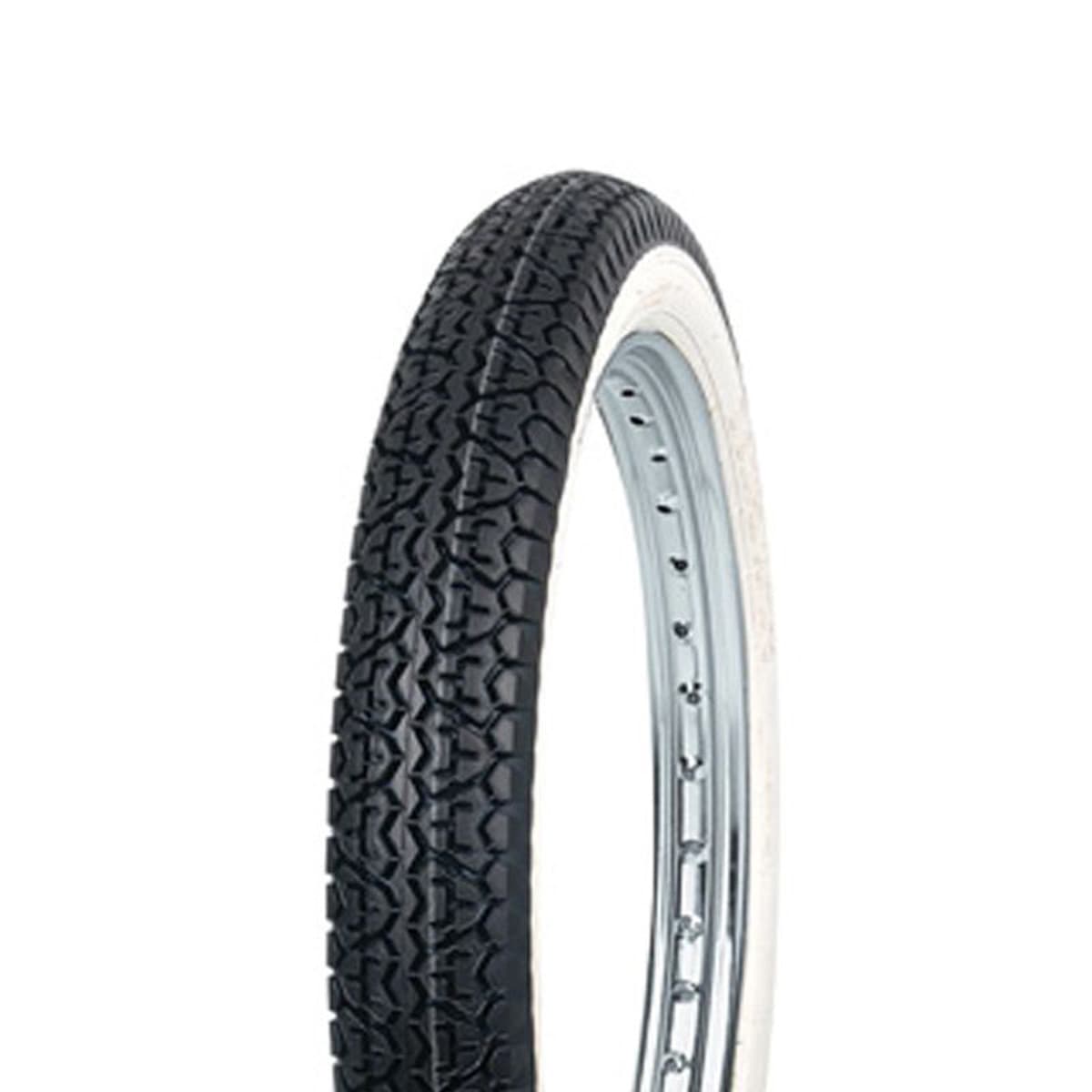 Mitas - Pneu 17 Pouces 2 3/4x17 - Mitas B7 Tl / Tt Reinf Flancs Blancs