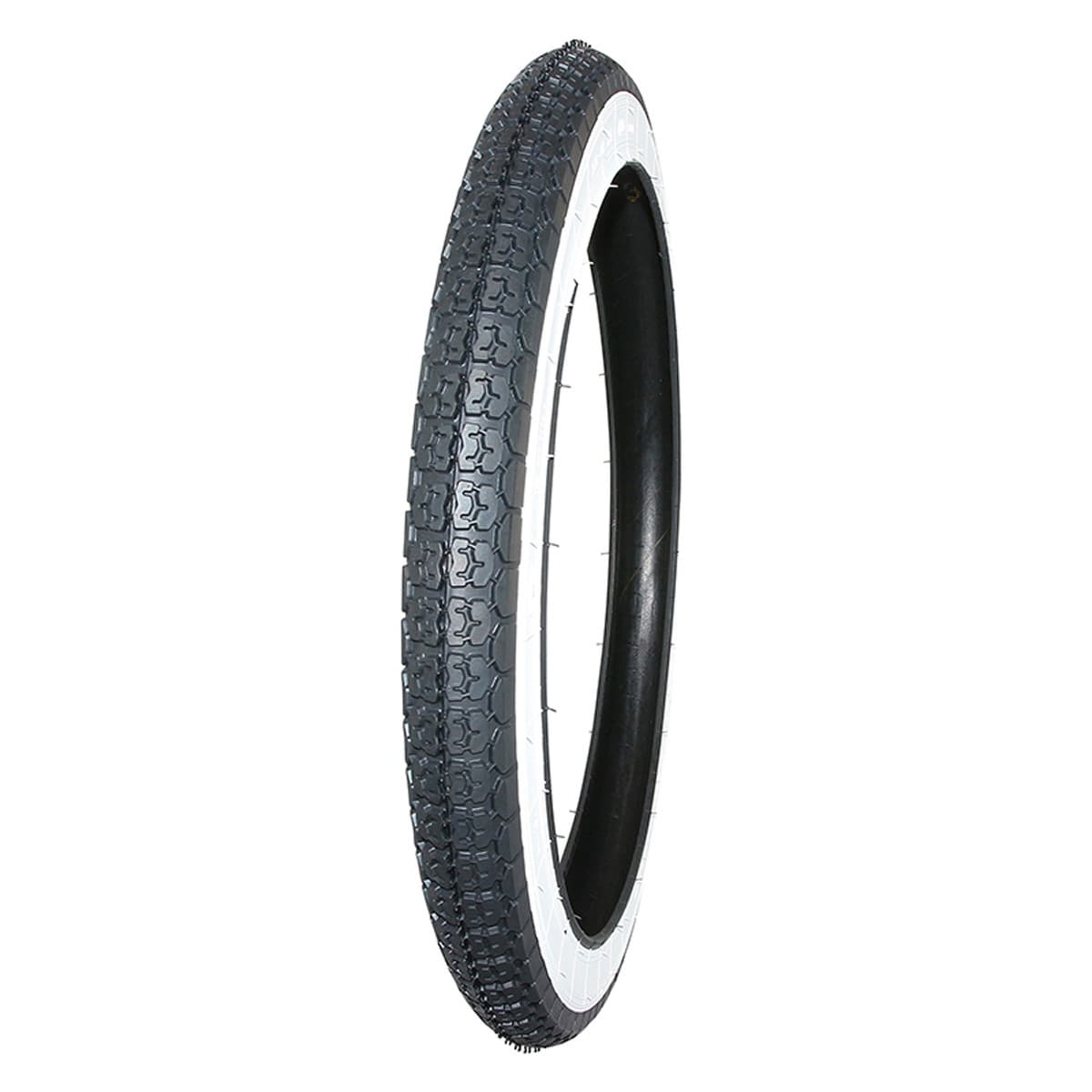 Mitas - Pneu 18 Pouces 2 1/4x18 - Mitas B4 Tt Reinf Flancs Blancs