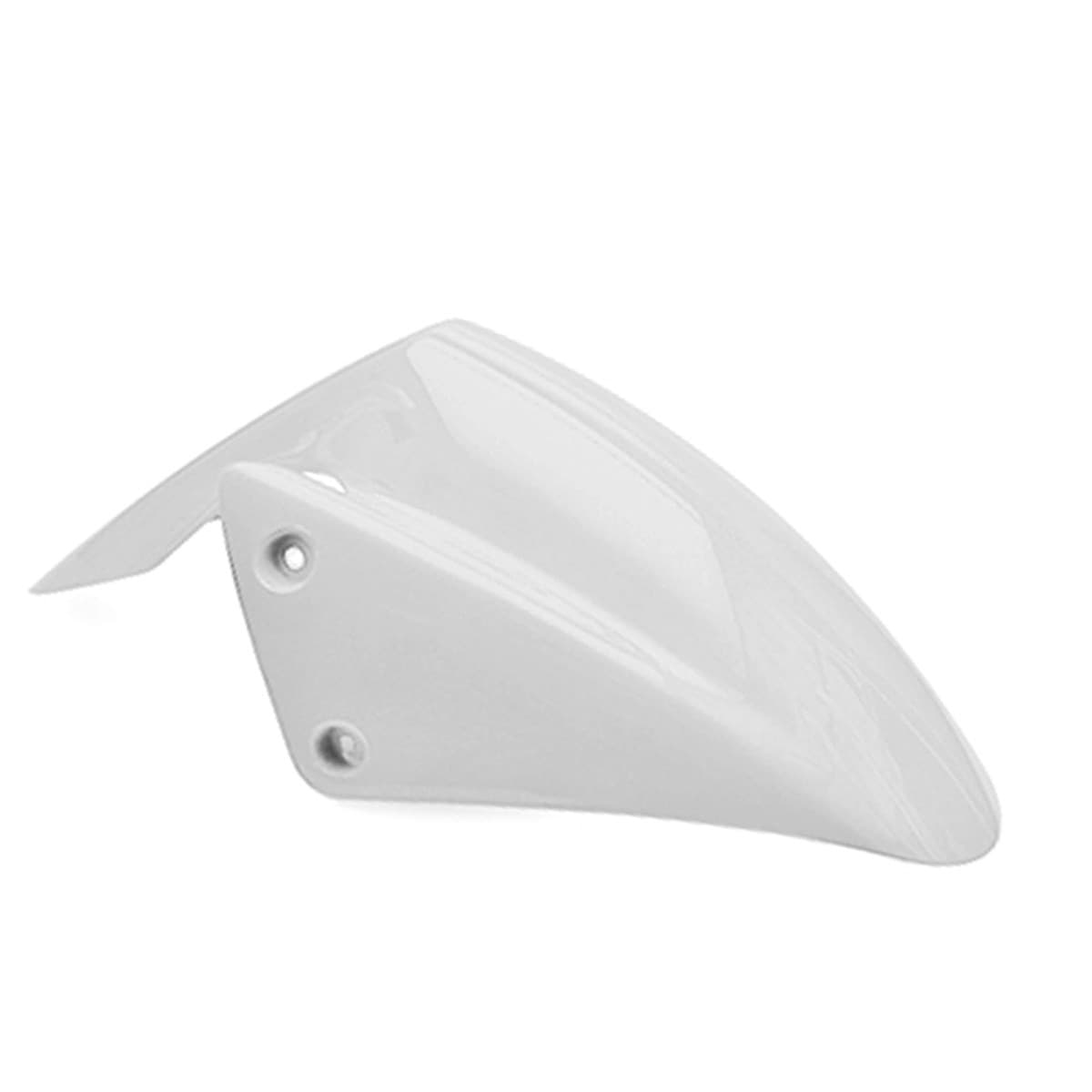 Tnt - Garde Boue Avant Mbk Mach G Yamaha Jog R - Blanc / Noir / Rouge Tnt Blanc Métal