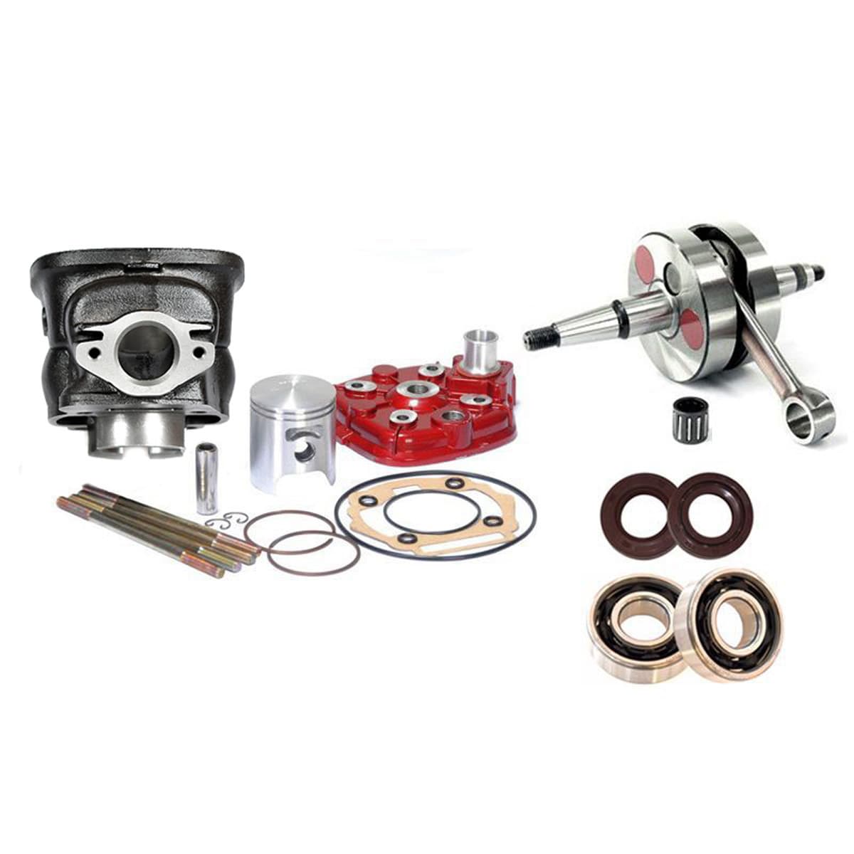 Mvt - Pack Moteur 75cc Derbi E3 E4 - Kit Mvt Iron Max + Vilebrequin S-race 21159-defaultcombination