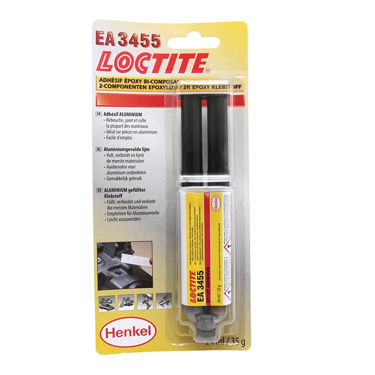Loctite - Epoxy Alu - Loctite Ea3455 Bicomposant 25ml